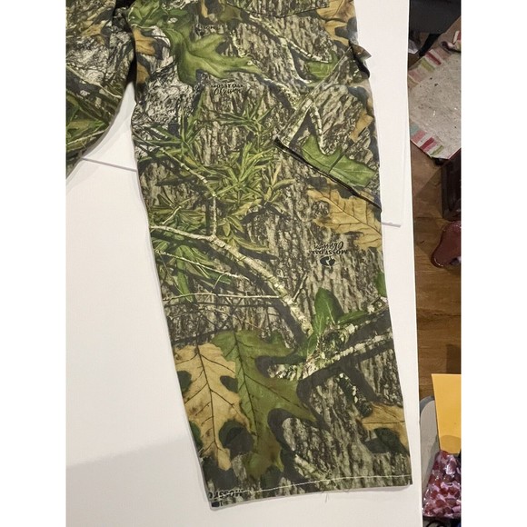 Mossy Oak Obsession Pants Mens Medium 40/42 XL Camo Cargo Hunting Outdoors - Picture 12 of 16